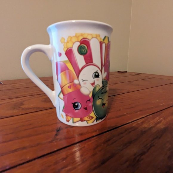 Shopkins Colorful Coffee Mug Cup Moose Enterprises 2016 Frankford Candy - Picture 3 of 9